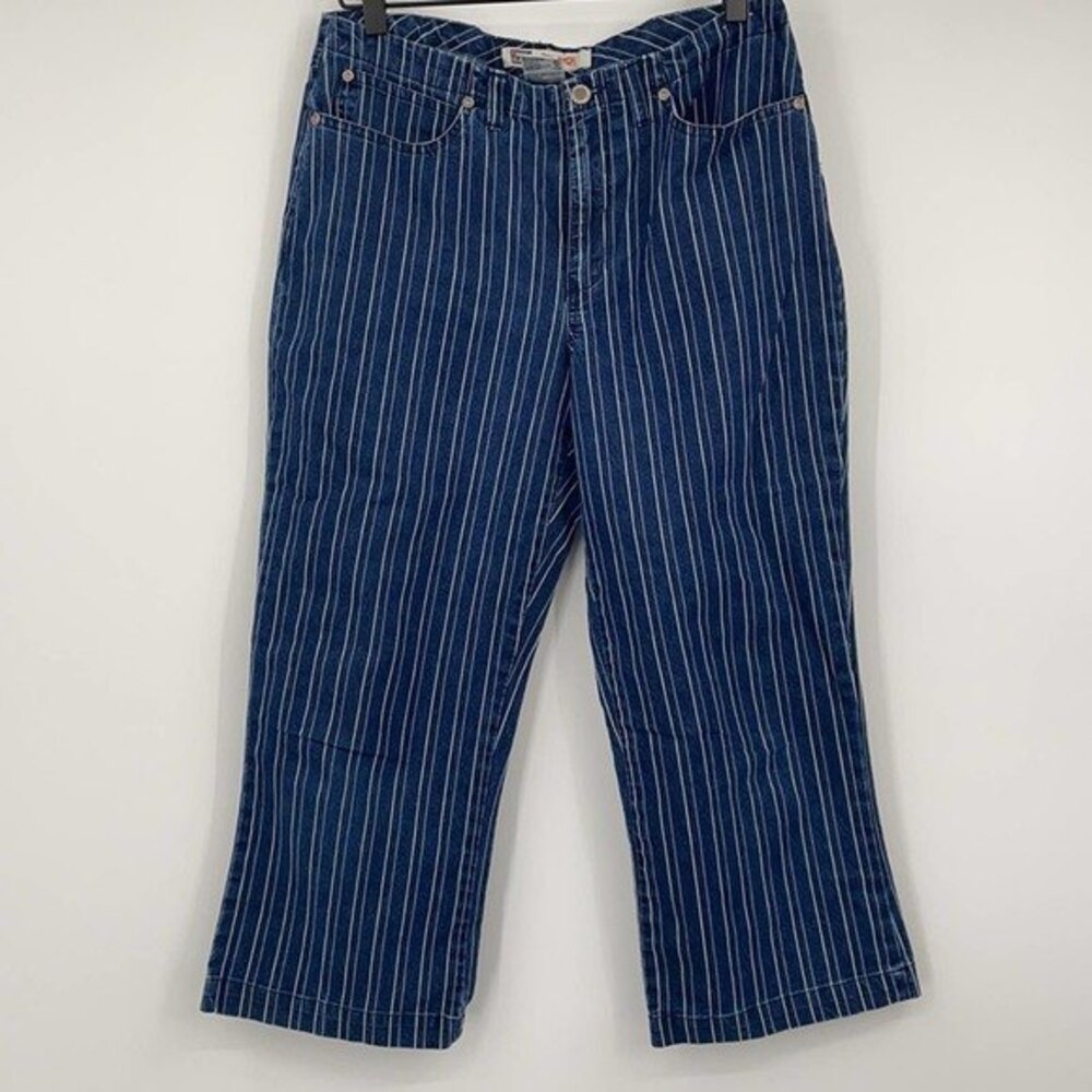 Vtg Faded Glory Striped Pants